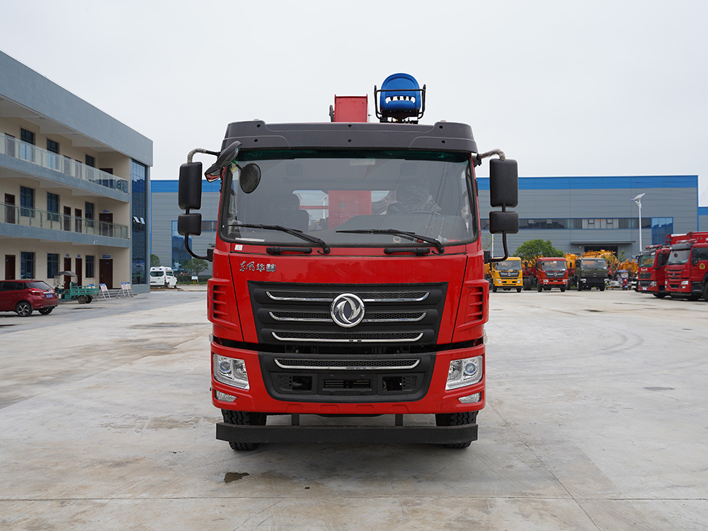 國(guó)六東風(fēng)華神F5后雙橋長(zhǎng)威12噸五節(jié)直臂吊機(jī)隨車吊